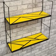 Etagere style string 1960 motif geometrique