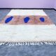 Traditional Moroccan wool Berber rug size 150 x 250 cm