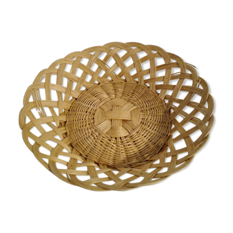 Vintage wicker basket