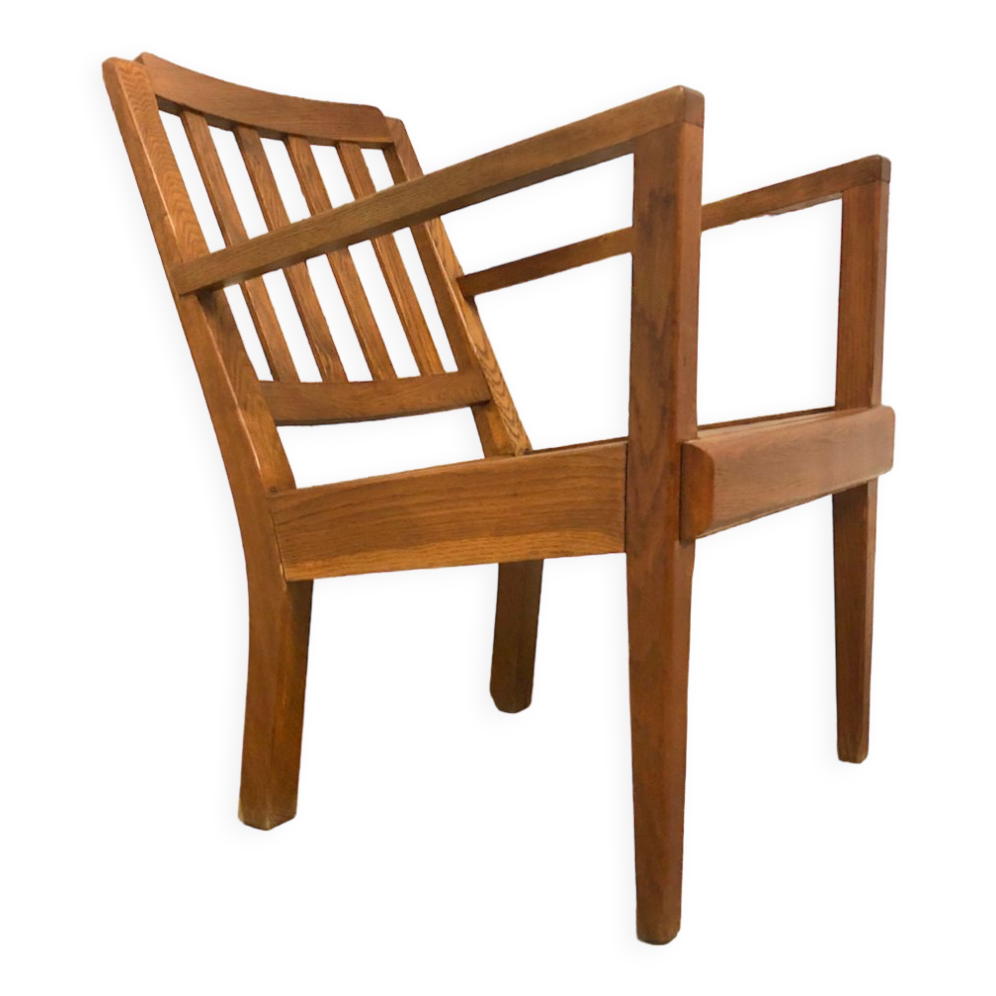 Reconstruction period armchair, René Gabriel style, 1950s