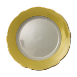 Round serving dish "K&G Lunéville Badonviller" Daffodil model