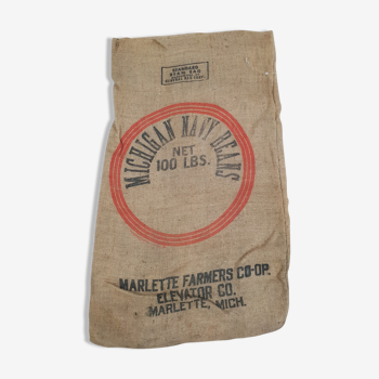 Sac toile de jute Michigan Navy Beans