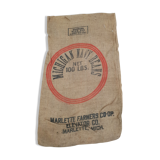 Bag burlap canvas Michigan Navy Beans