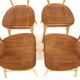 Set de 4 chaises scandinave en teck, Suède, 1960