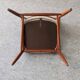 Set of 4 Scandinavian teak chairs, Denmark circa 1960.