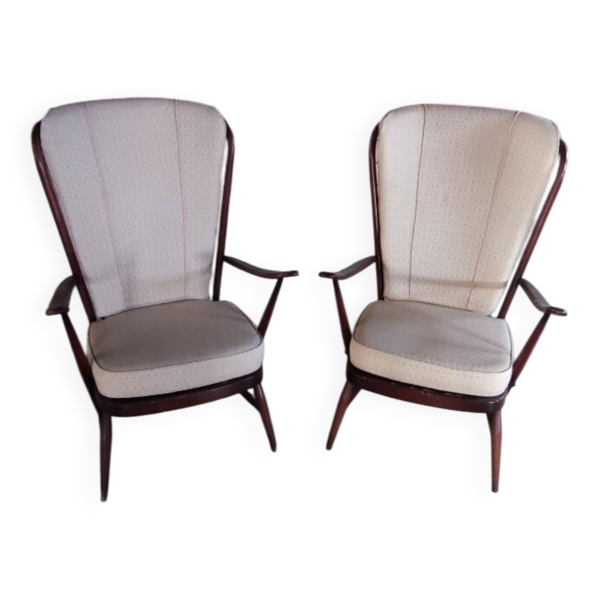 Paire de Fauteuil ercol — Beyit