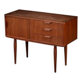 Teak commode attributed to Aksel Kjersgaard, Denmark, 1960s