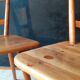 Pair of vintage all-wood chairs by Adolf Schneck for Schaffer, Germany 1947