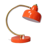 Vintage Orange metal lamp years 70