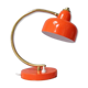 Vintage Orange metal lamp years 70