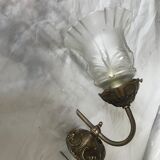 Swan collar wall light