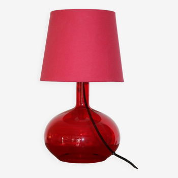 Lampe verre Anne Nilsson