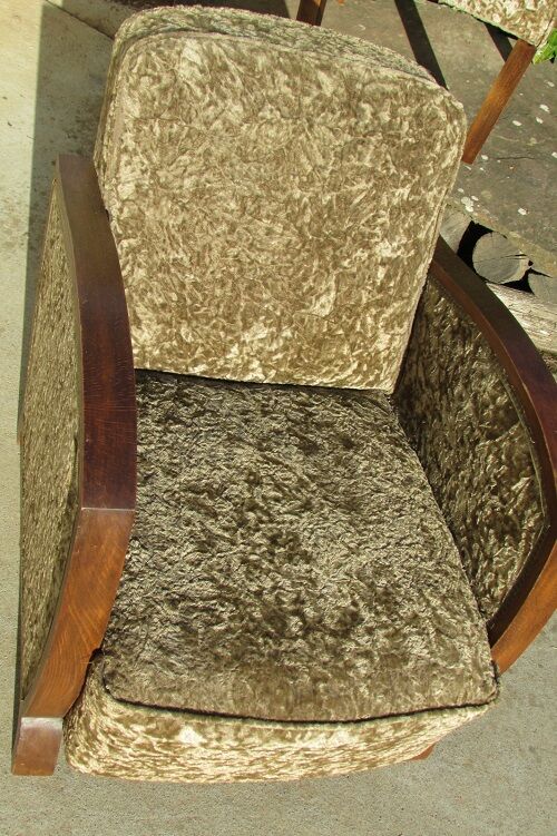 Pair of chairs art deco