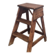 Old wooden footstool – Folk art