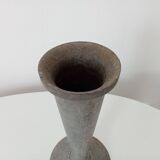 Vintage zinc vase