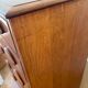 Maple stamped chest of drawers