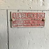 Old-grained scale, early 20th century