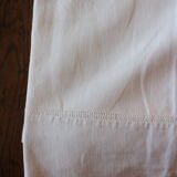 Old white sheet Monograms M C
