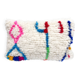 Moroccan Berber cushion cover Azilal with colourful patterns 55x35cm