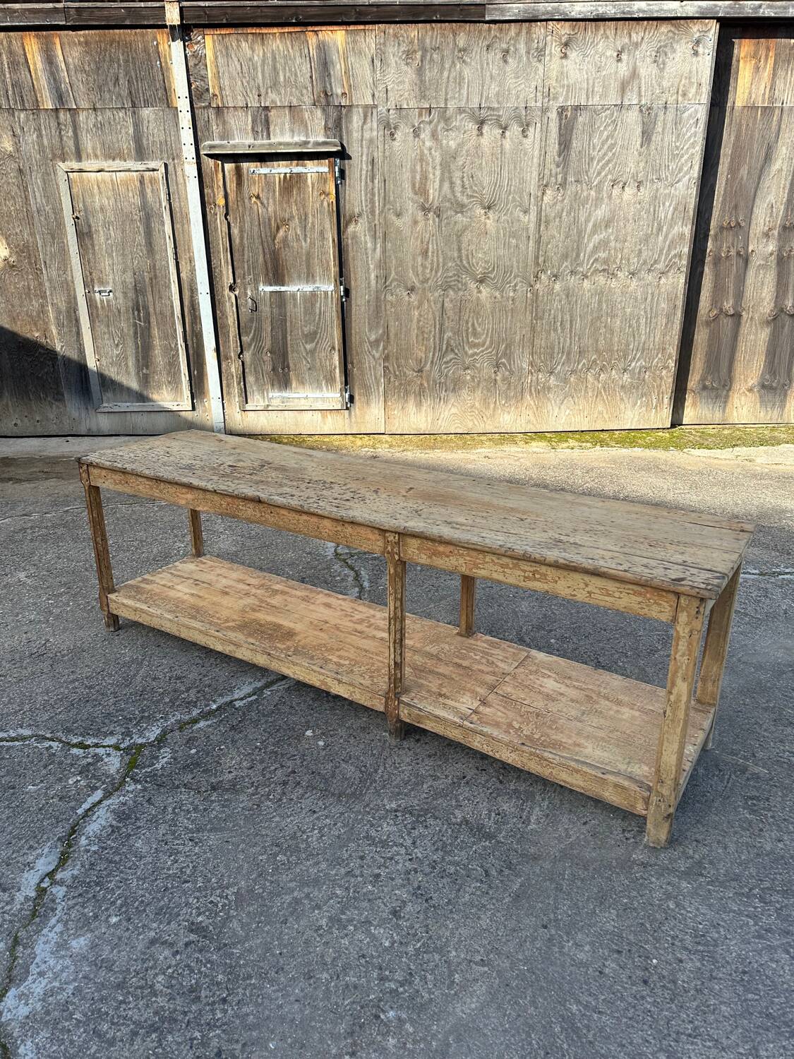 Table de drapier ancienne