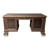 Solid oak desk