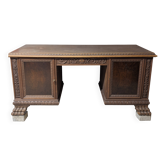 Solid oak desk