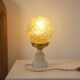 Vintage table lamp with albatre foot