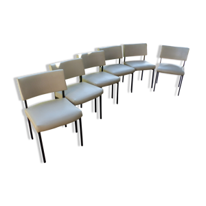 Ensemble de 6 chaises - style scandinave