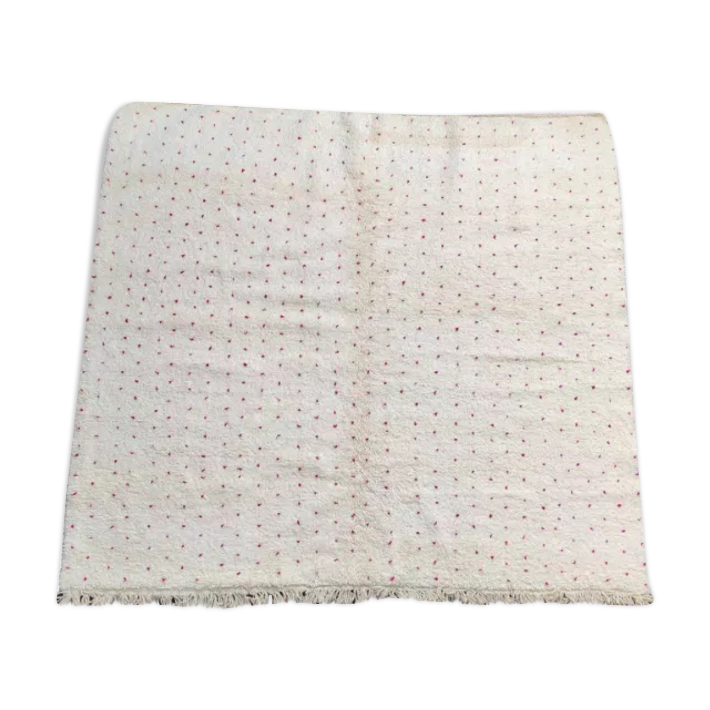 Berber carpet pink peas 250x230 cm