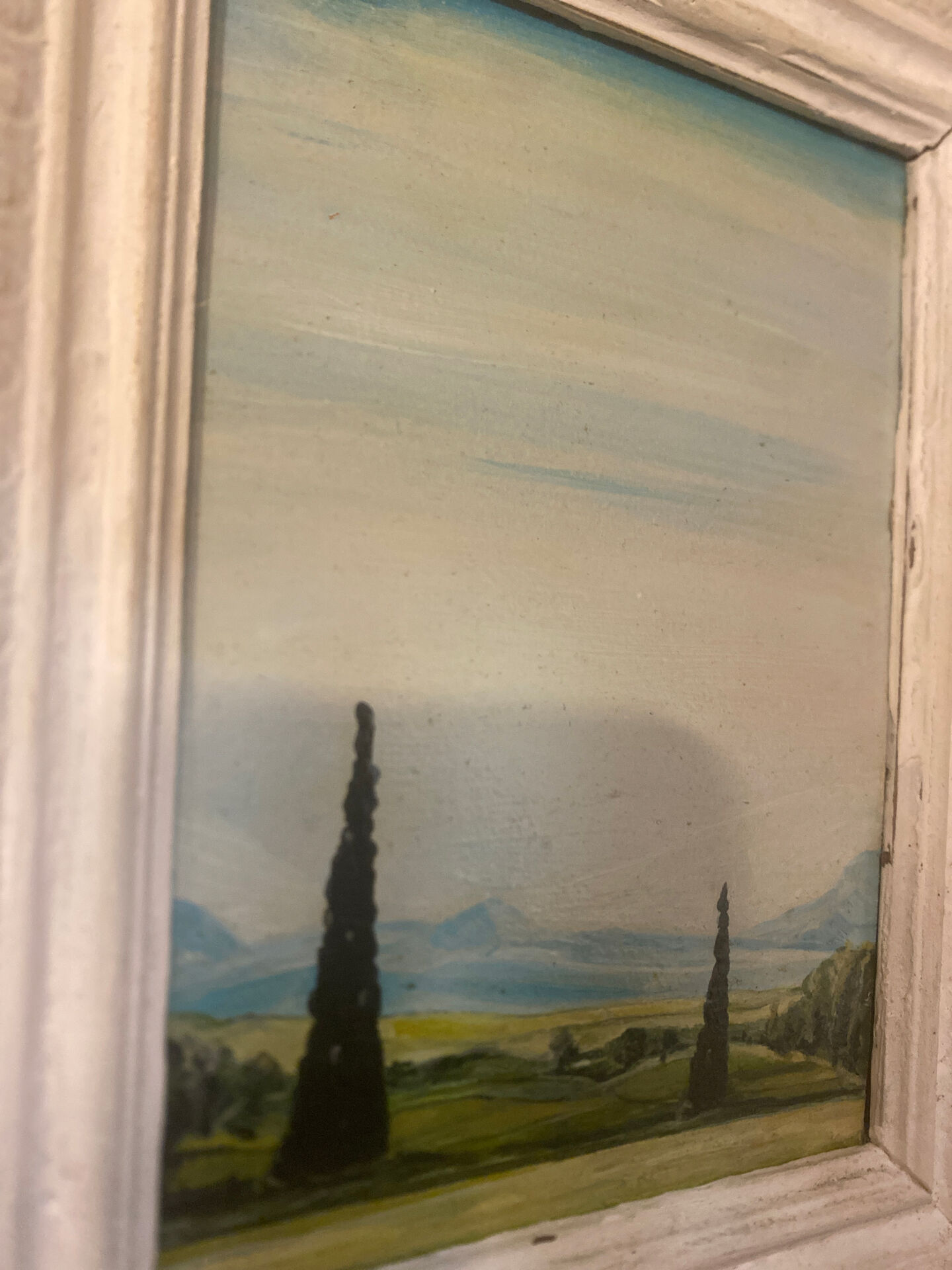 Peinture paysage originale - artiste française -