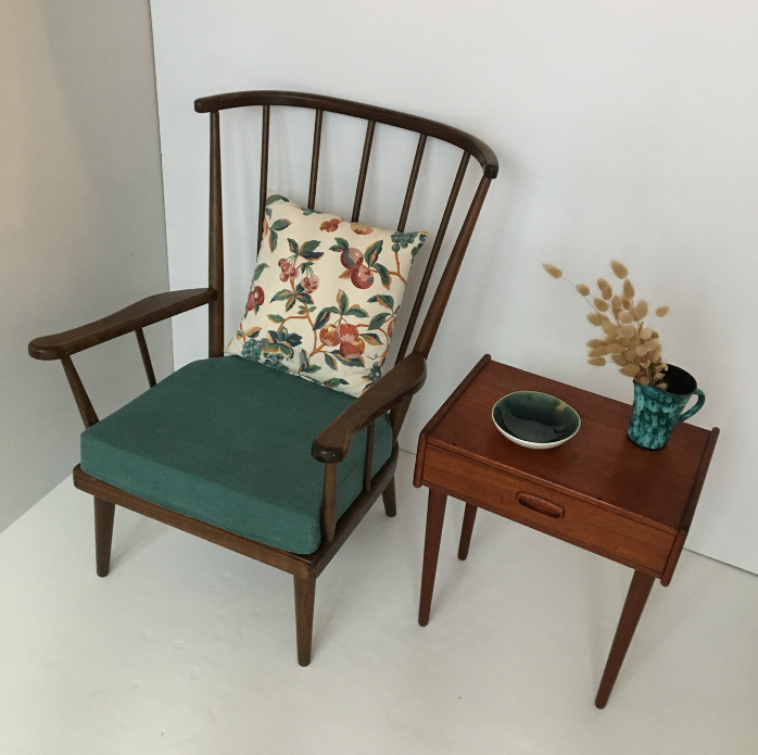 Vintage Danish bedside table