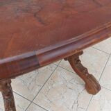 Napoleon III walnut gueridon table