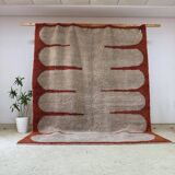 Traditional hand-woven Beni Ouraine rug, size 150 x 250 cm