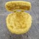 Vintage 1970s Pelfran-style shaggy chair