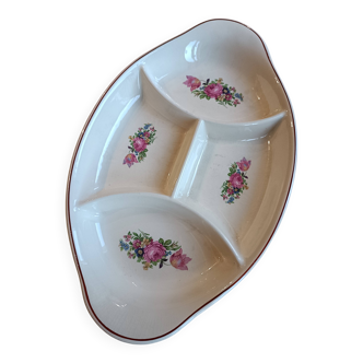 Compartmented dish, Salins stamp