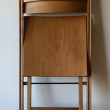 Ensemble de 4 chaises pliantes du milieu du siècle