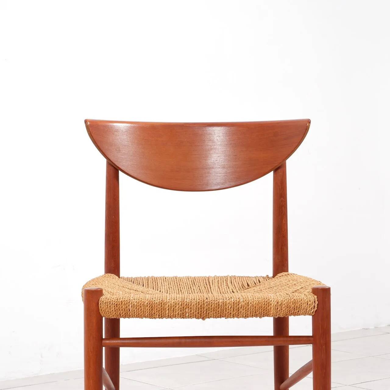 Ensemble de 4 chaises de salle à manger "316" par Hvidt & Molgaard-Nielsen en teck