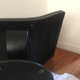 Lounge and ottoman chair by Takashi Okamura and Erik Marquardsen for Nelo