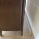 Retro-vintage-Low sideboard-library - cane-wood-rattan-1960s