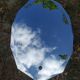 Art Deco beveled mirror