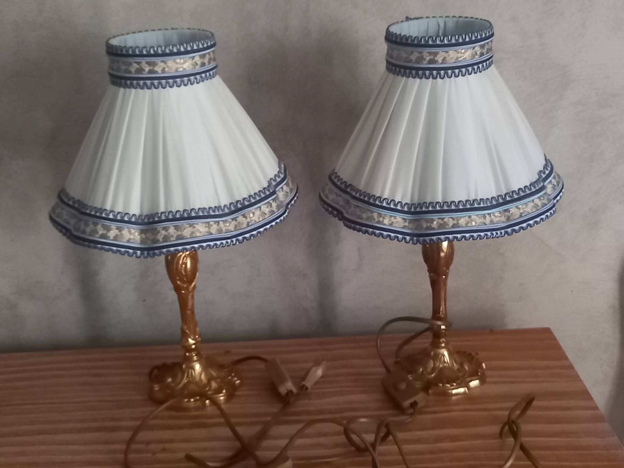 Paire de lampes de chevet