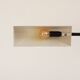 Desk lamp, reading light in black metal, Amilux, 1960s