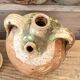 Old glazed jar