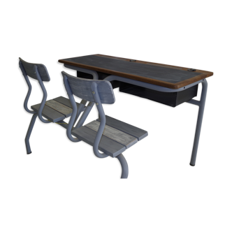 Double school desk