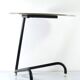 Round side table Pilastro from the 1950s, rare.