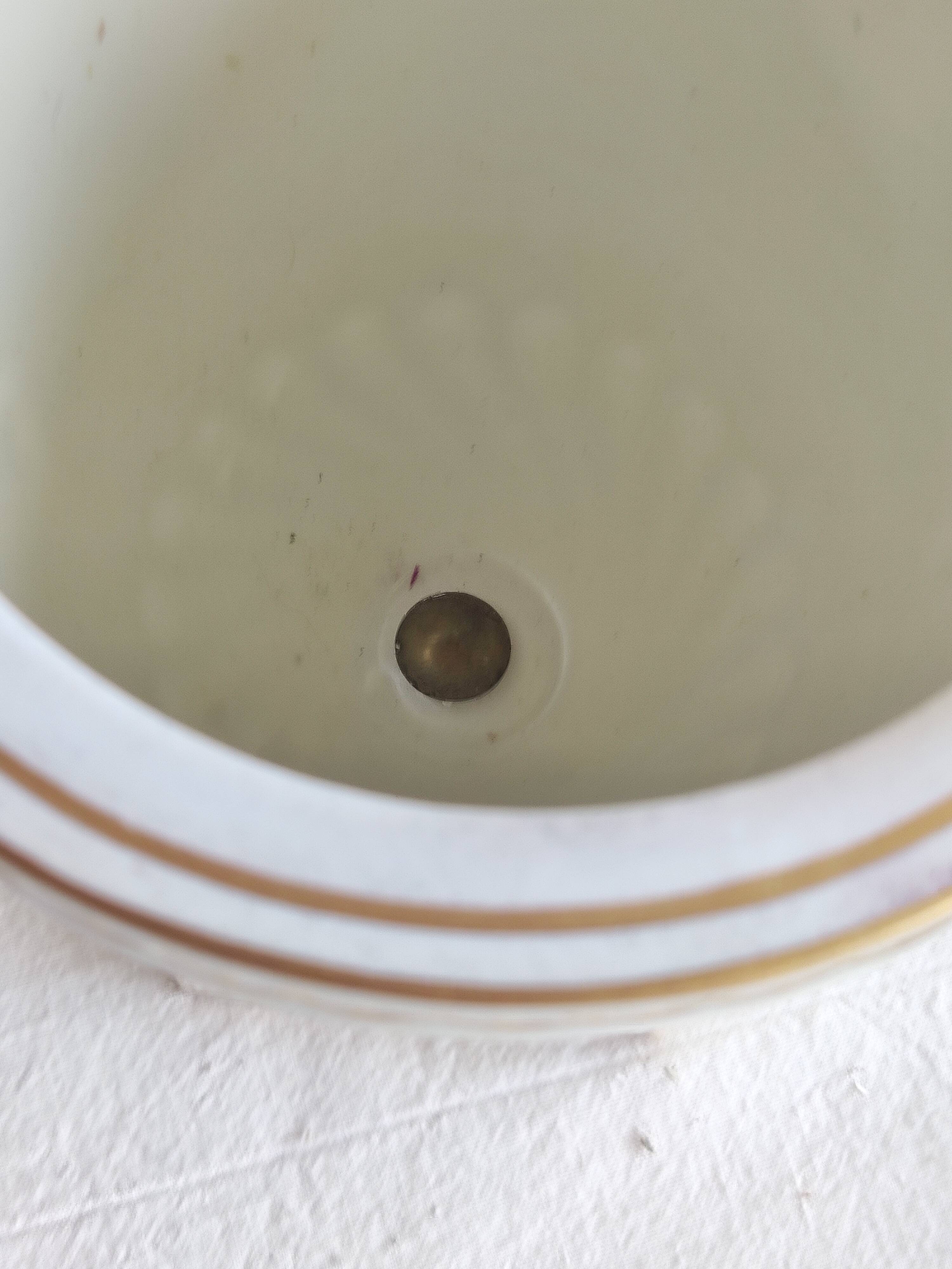 Covered Sèvres porcelain vase