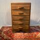Commode rustique en bois. 5 tiroirs