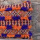 Vintage Moroccan Berber wool cushion cover