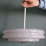 Art Deco glass globe pendant from Clichy