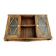 Patinated wall cabinet 2 doors